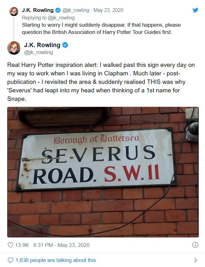 دلیل نام‌گذاری Severus Snape در هری پاتر چه بود